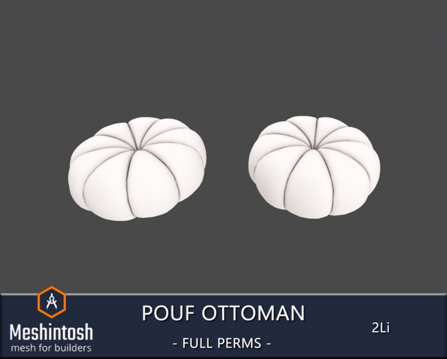 Meshintosh - Pouf Ottoman