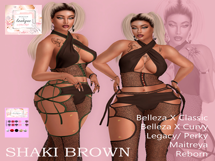 "n'Click Style" SHAKI BROWN 
