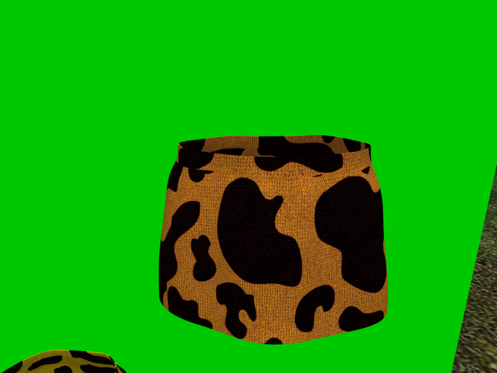Skirt-Tweenster-Gift cow orange