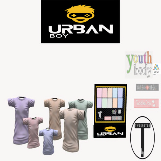 "UB"  T-shirt  Colored