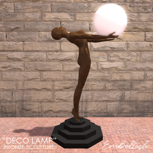 Embellish Deco Nude Lamp
