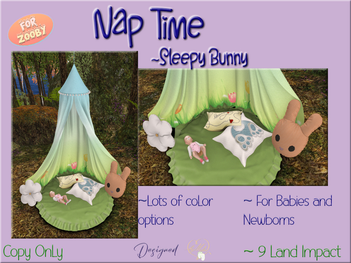 ~~~@ByMela~ADD~Nap Time~Sleepy Bunny Tent