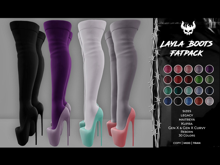 [ENIGMA] Layla Boots Fatpack