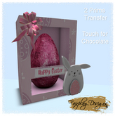 ~Deluxe Chocolate Rose Wrapped Egg~Gift