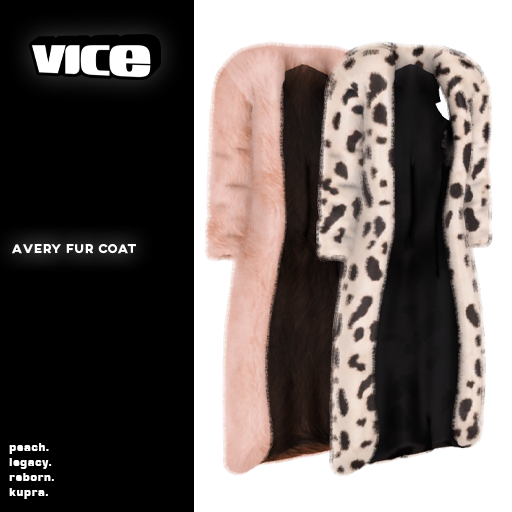 VICE. Avery Fur Coat "Fatpack"