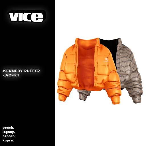 VICE. Kennedy Puffer Jacket "FATPACK"