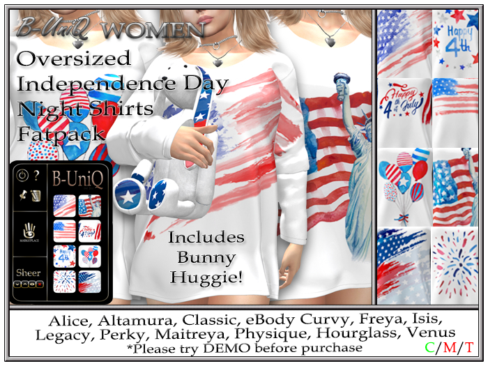 B-UniQ Women - Independence Day Shirts