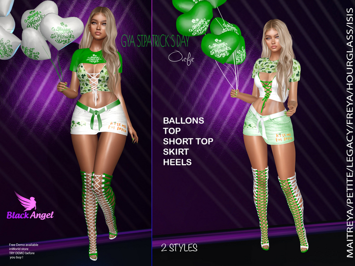 GYA ST. PATRICK`S DAY OUTFIT by BA Store >>PROMO<<