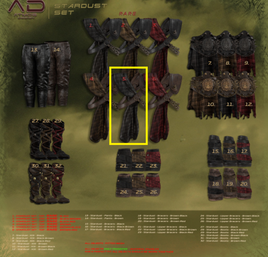 05 RARE Stardust TOP BrownBlack [AD]