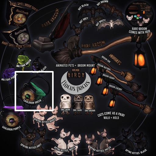 Birdy - Hocus Pocus - Cauldron - Green [box]