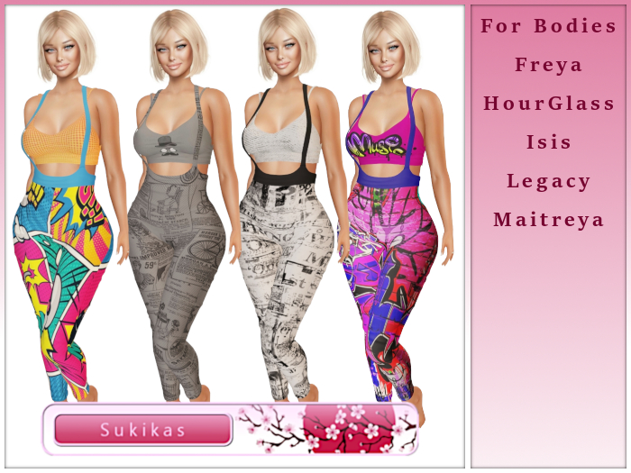 Mix-Match Ran Jumpsuit Set [Boxed]