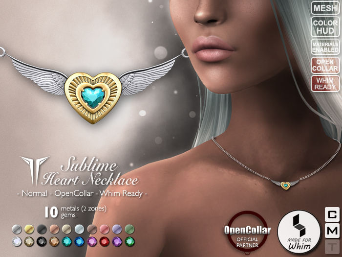 **RE** Sublime Heart Necklace RLV BOX