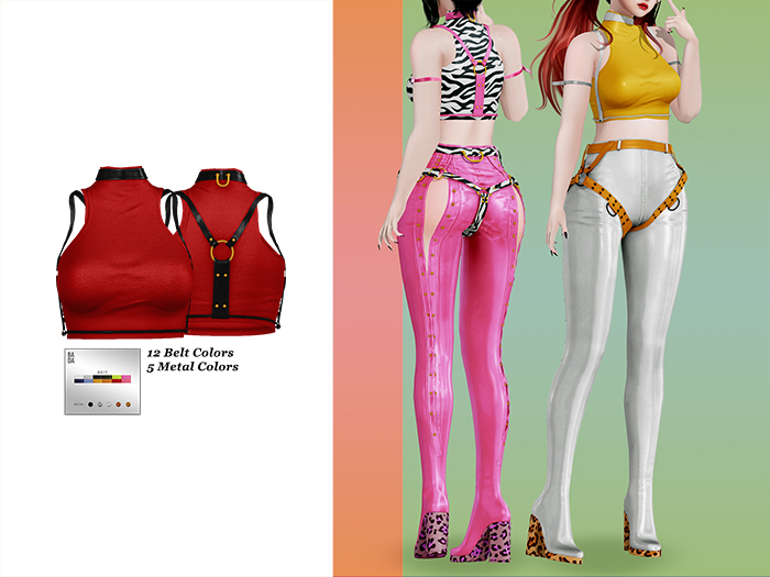 BADA~Iris Top Red 