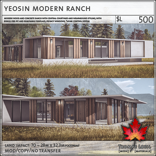 Trompe Loeil - Yeosin Modern Ranch 2.0 [mesh]
