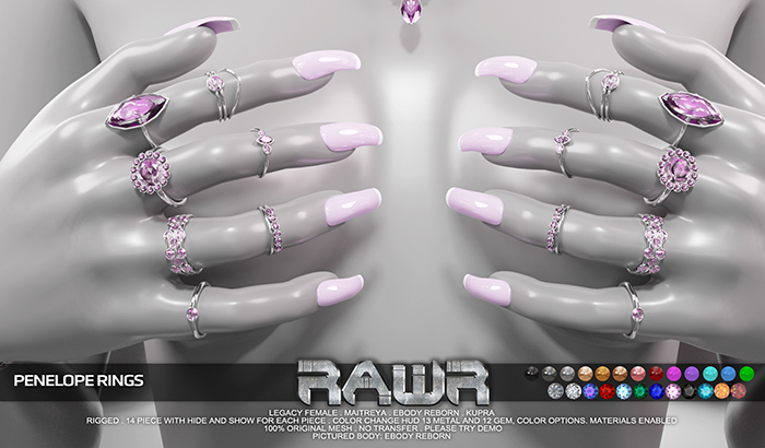 RAWR! Penelope Rings (add me)