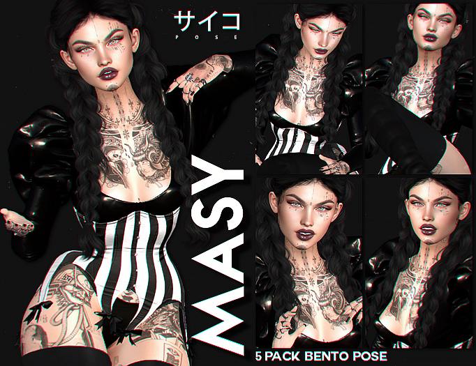 PSYCHO POSE - 5 POSE BENTO - MASY