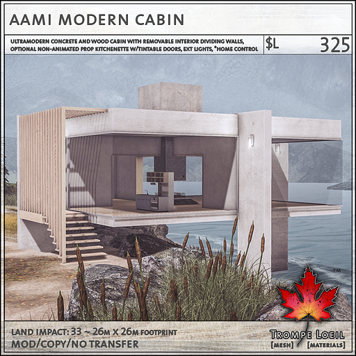 Trompe Loeil - Aami Modern Cabin 2.0 [mesh]