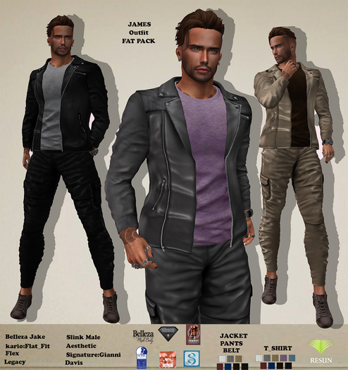 Res_James Outfit Fat Pack