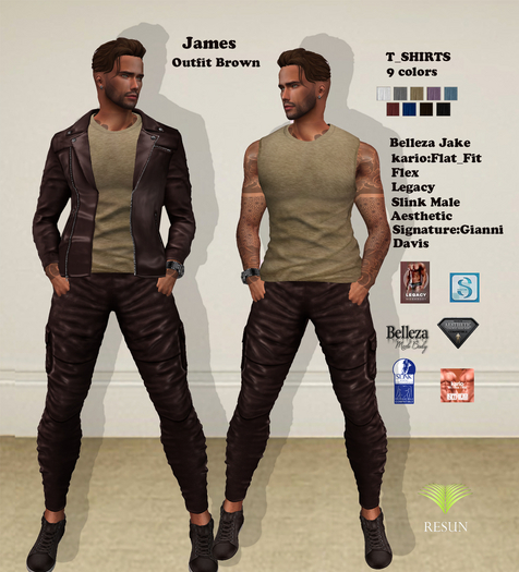 Res_James Outfit brown