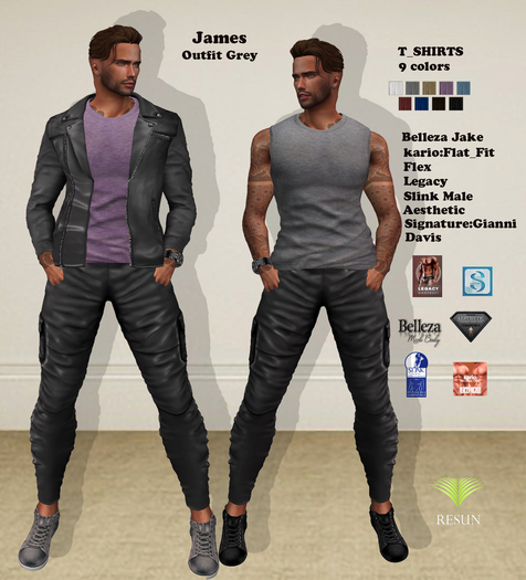Res_James Outfit grey