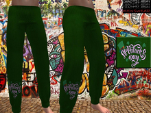 CHAOTIC ARMY - St Paddys (St. Patricks) Day Joggers Sweat Pants - for Belleza Jake