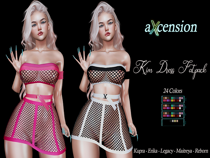aX: Kimi Dress 24 Colors FatPack