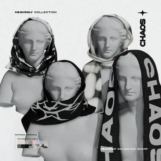 CHAOS. heavenly balaclaca scarf_DEMO