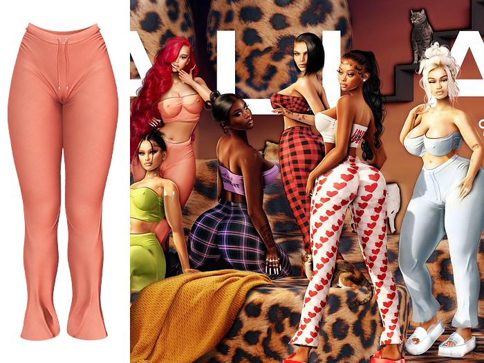 YALLA ✦ Cozy Pants [PEACH]