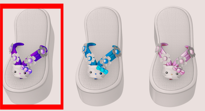 #UNIVERSA - Kitty Slippers - Purple