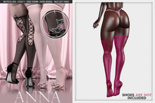 Look At Me. Anna : Stockings - Fuchsia