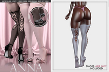 Look At Me. Anna : Stockings - Blue