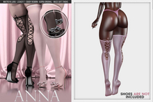 Look At Me. Anna : Stockings - Babypink