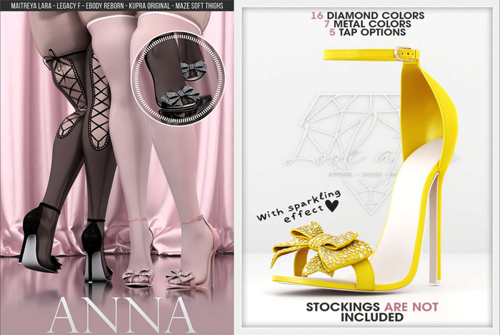 Look At Me. Anna : Shoes - Yellow