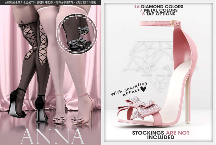 Look At Me. Anna : Shoes - Pink