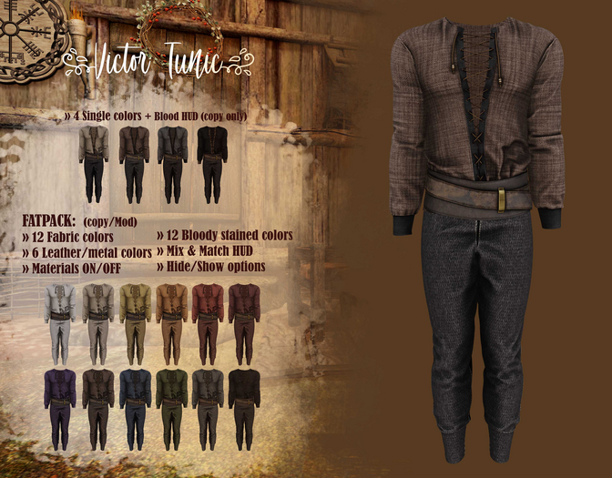 //R3D// Tunic Victor - Brown
