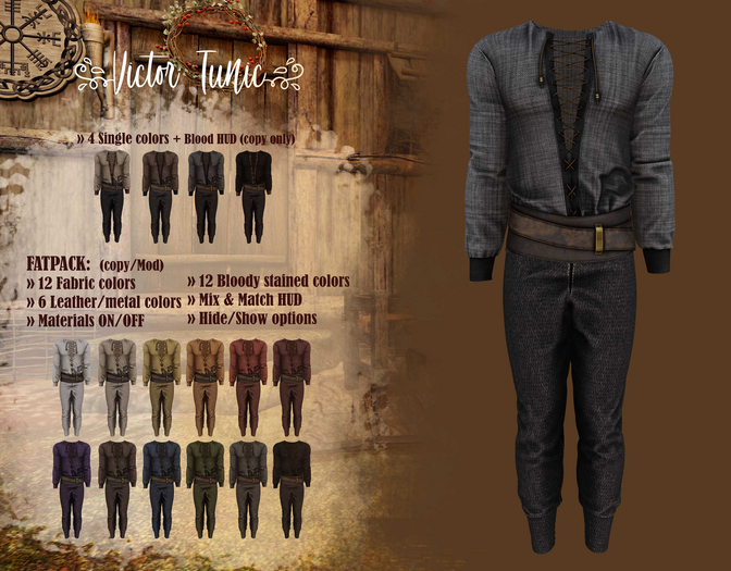 //R3D// Tunic Victor - Grey