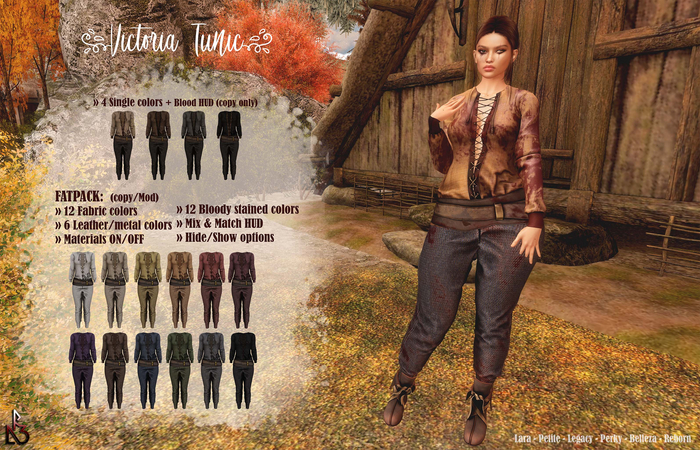 //R3D// Tunic Victoria - FATPACK