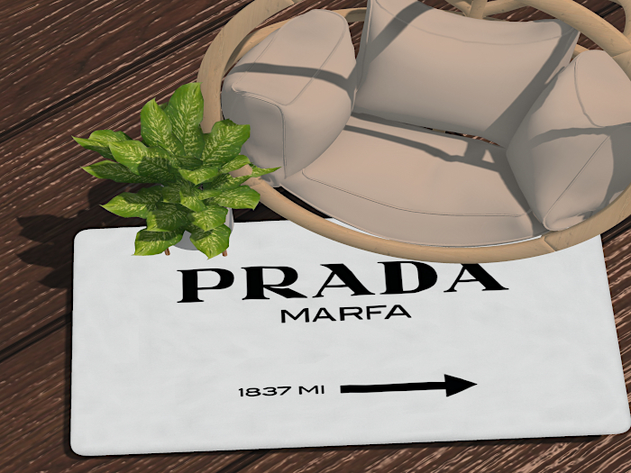 [G A L O R E] "PRADA" RUG