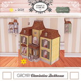 i { DH } Clemintine Victorian Dollhouse *Lemon Mint* RARE