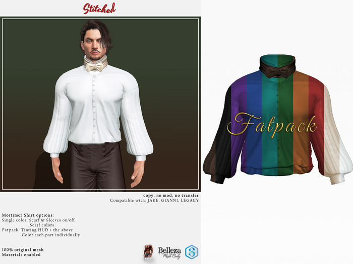 (Stitched) Mortimer Shirt - Fatpack