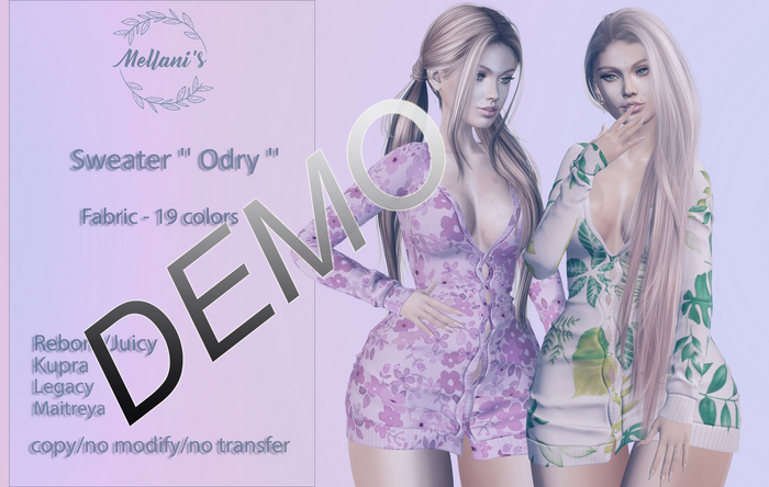 Mellani's Sweater ''Odry'' DEMO !!!