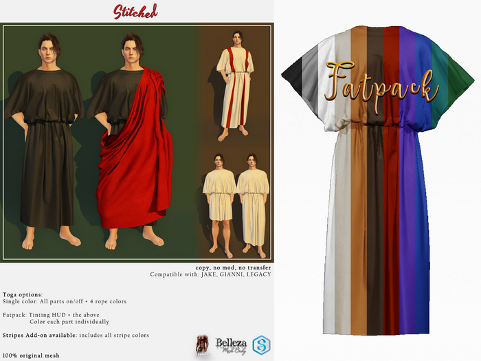 (Stitched) Aurelius Toga - Fatpack