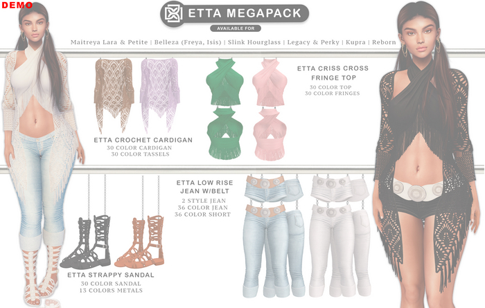 Addams - Etta - Complete Outfit #DEMO