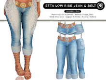 Addams - Etta - Low Rise Jeans & Belt #35
