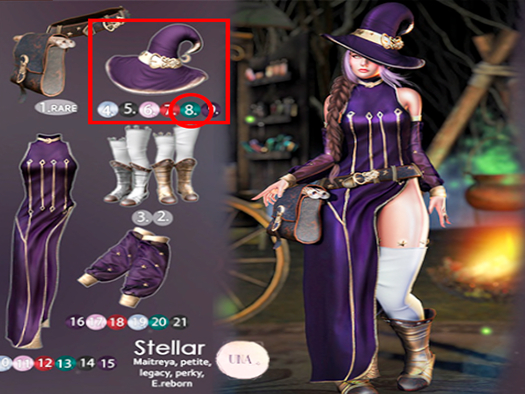 8. UNA. Stellar Hat Teal