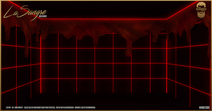 La Sangre Backdrop - The Bearded Guy