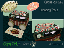 ~~~@ByMela~Cirque du Bebe Changing table