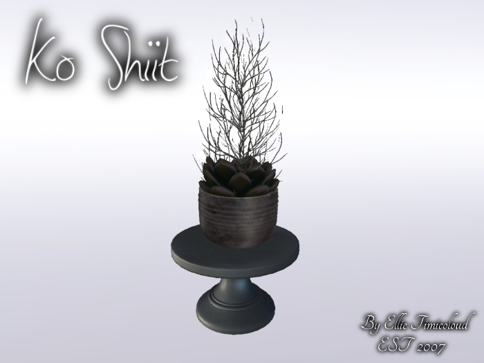 [KO SHIIT] Clara Plant Pedestal