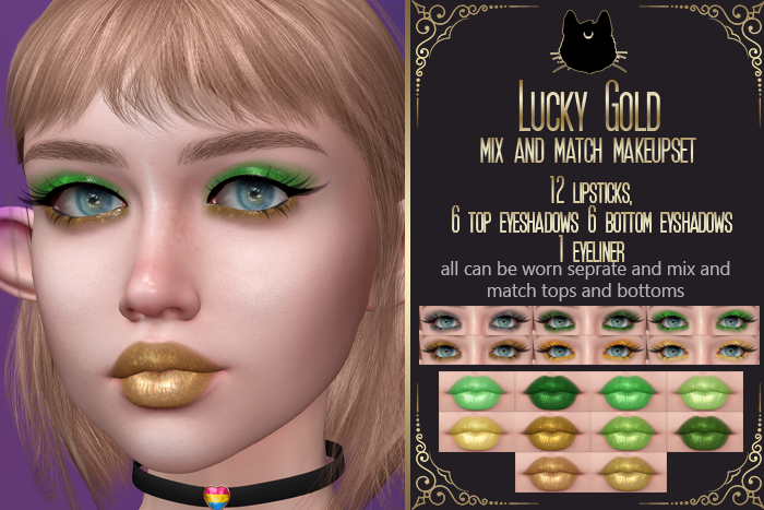 *K* Lucky Gold  Mix and Match makeup