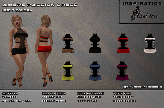 Ambre Passion Dress